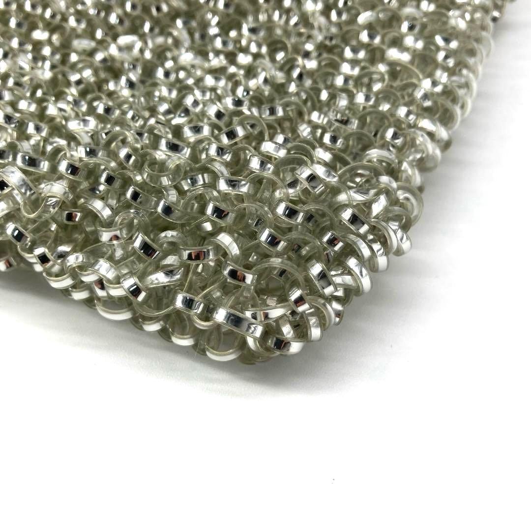 16486✨美品✨アンテプリマ シルバー ワイヤーバッグ トートバッグ