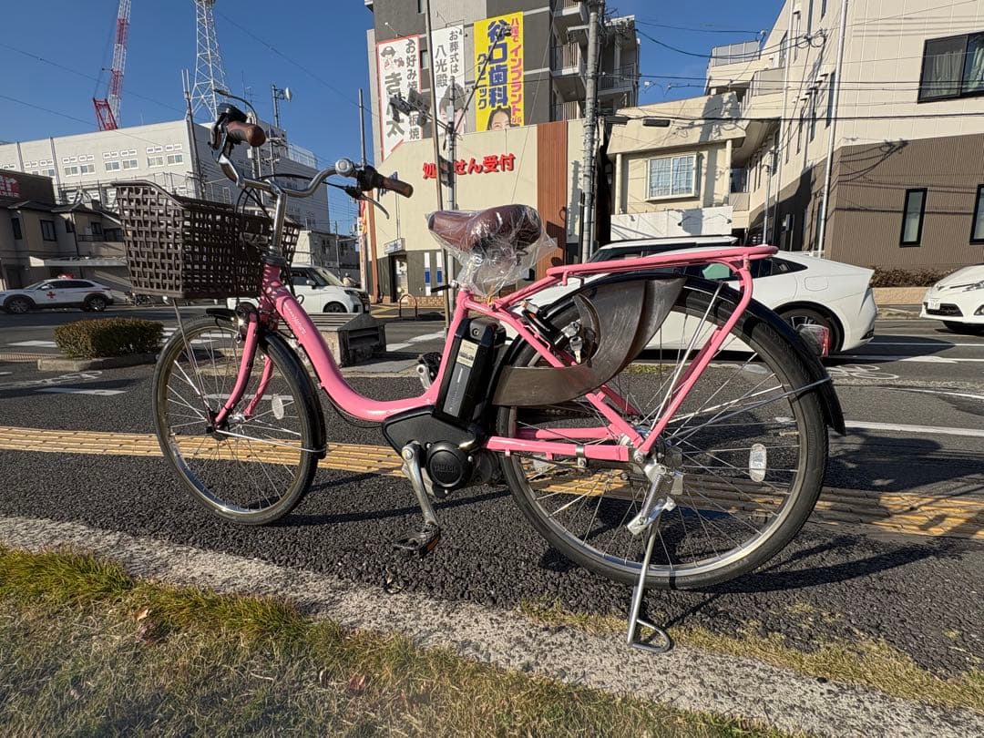 中古24インチYAMAHA電動アシスト自転車　8.9Ah 大阪