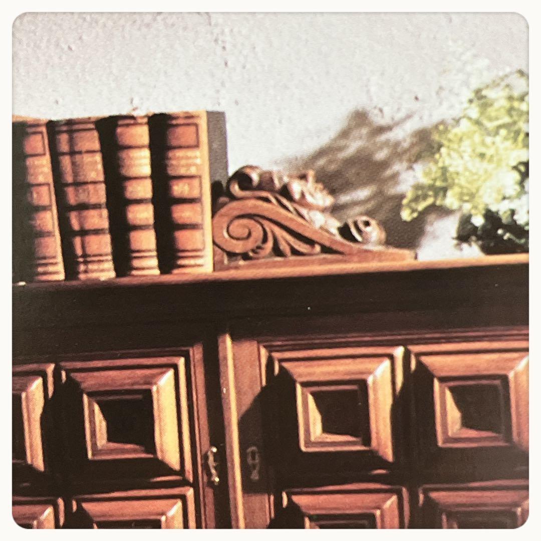 オランダ　Castle Furniture オーク手彫りコーベル　2個セット