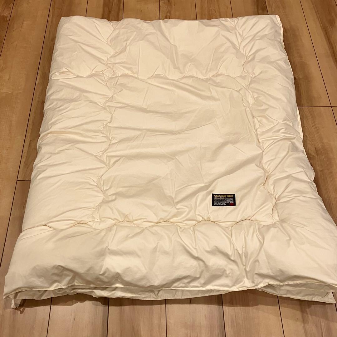 【実物あり】美品 日本製 洗える 掛け布団 セミダブル 防ダニ 抗菌 防臭 羽毛