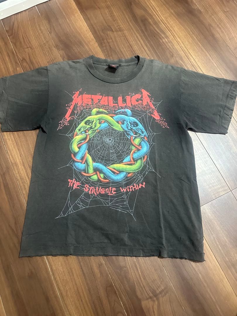 襤褸 90s llica メタリカTシャツ鬼フェード