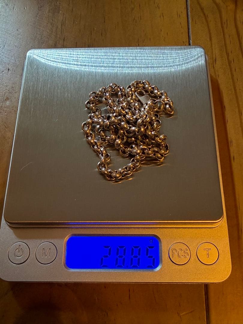 GABOR ガボール スカルペンダント　ギャランティカード　アズキチェーン付