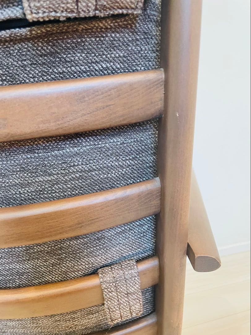 ニトリ Nコレクション C-27M 肘付き　ダイニングチェア