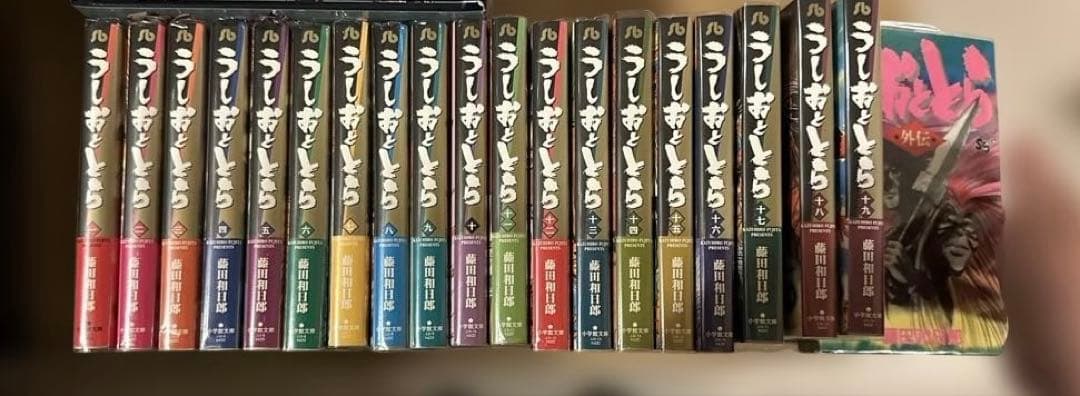 うしおととら 文庫版 全巻 19巻セット　プラス　外伝