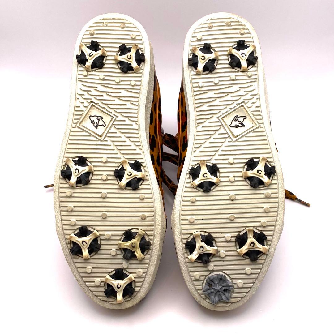 新品同様　極上美品　パーリーゲイツ　お買い得品　定価30,800円　綺麗ヒョウ柄