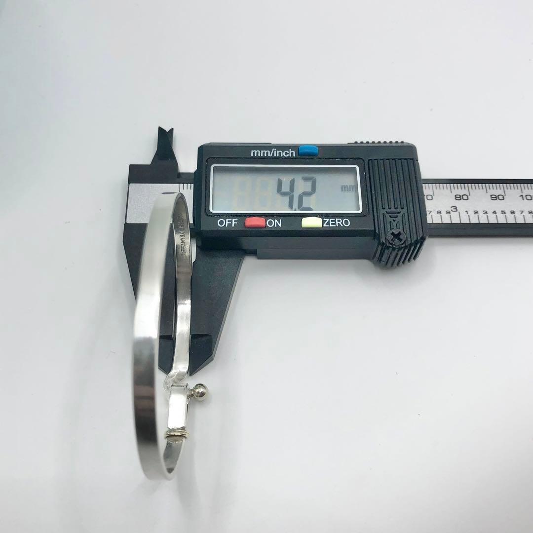 ティファニー　フック&アイ　コンビ　バングル　750×925 保存袋付き