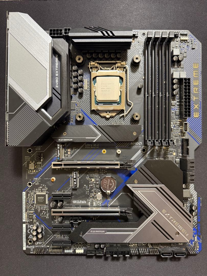 Z490、i7-10700、CPUクーラー、無線LANセット