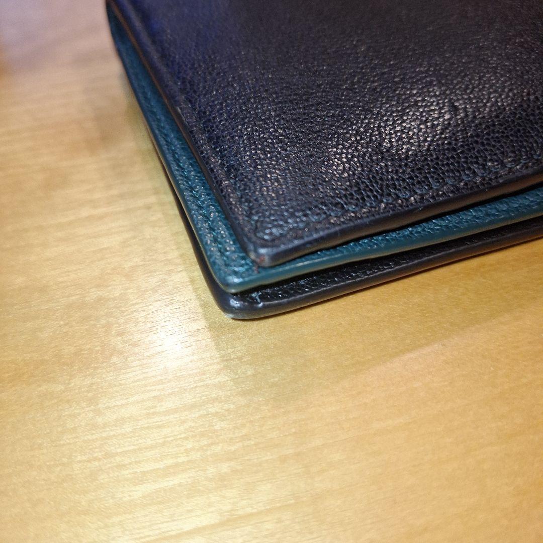 お*ん様 ☘️メリークリスマス☘️ BVLGARI レザー長財布 291156