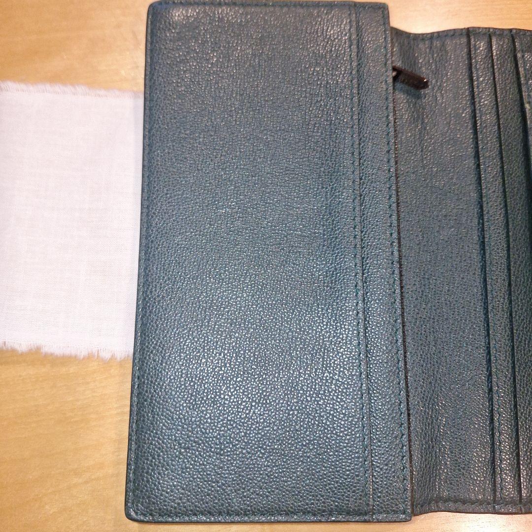 お*ん様 ☘️メリークリスマス☘️ BVLGARI レザー長財布 291156