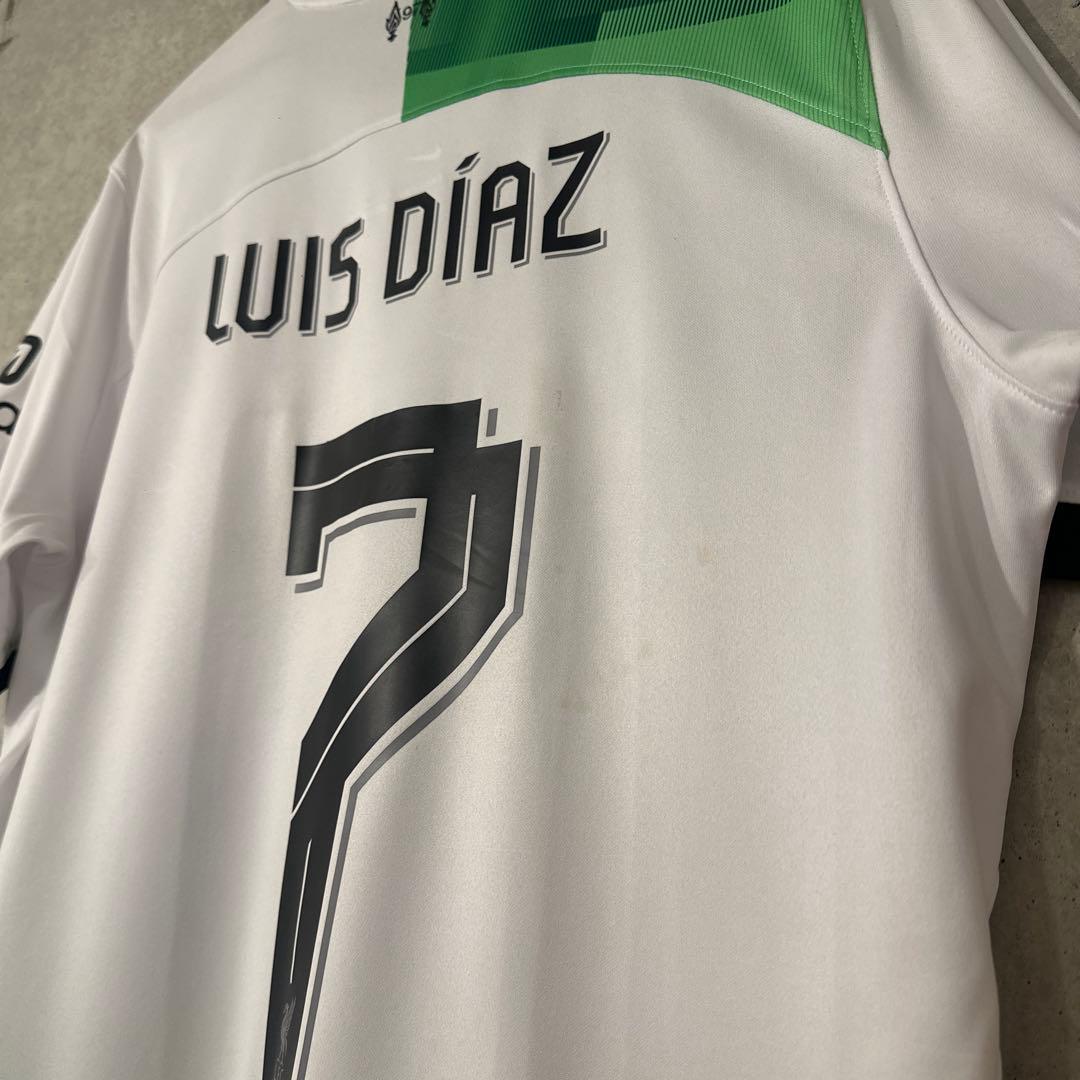 ルイスディアス　リバプール2324 2nd ユニフォーム