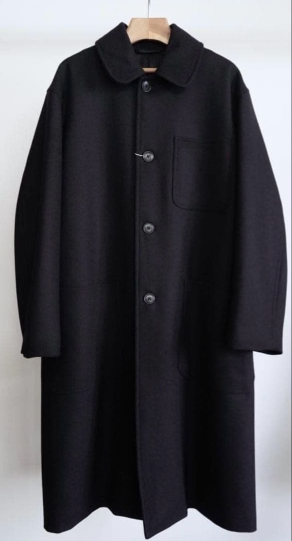 comoli　2023AW ウールカシミヤ　ミリタリーコート　サイズ2 コモリ