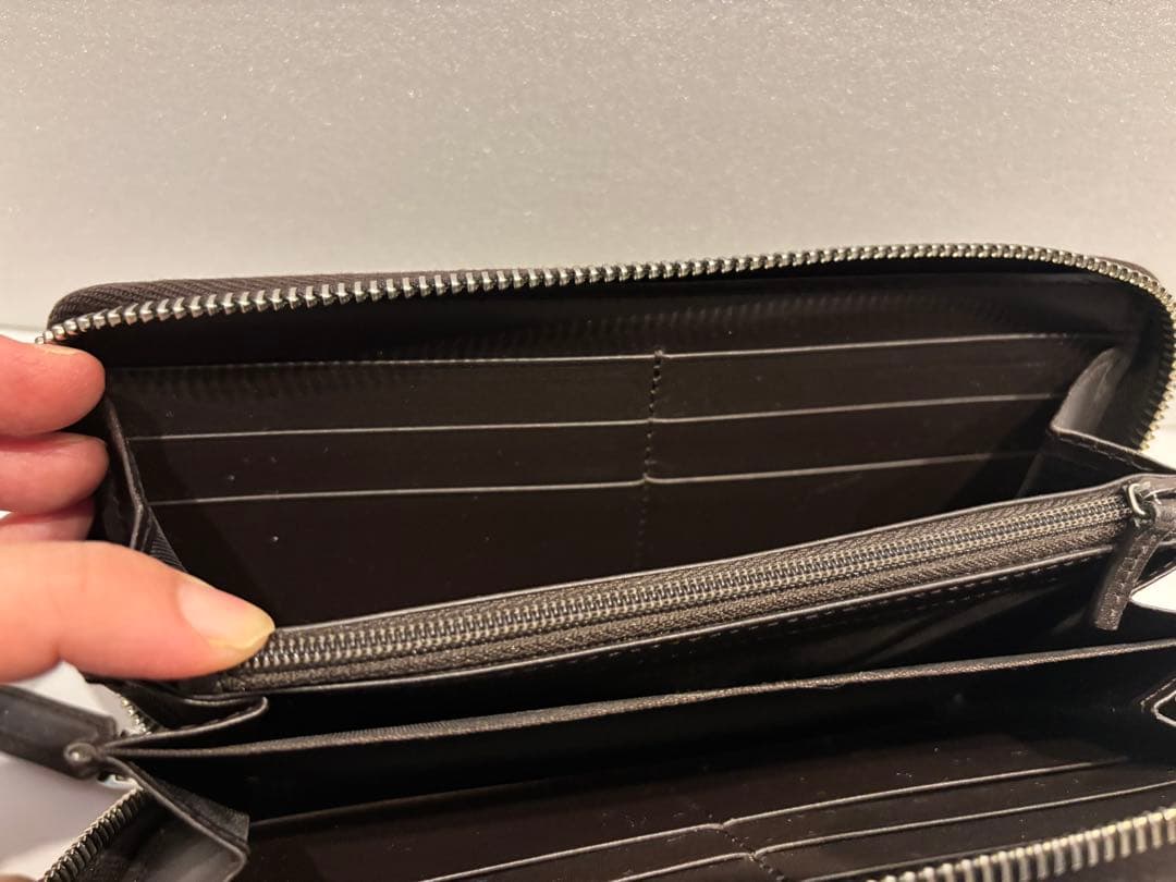 【GUCCI 】GGキャンバス 長財布（ラウンドファスナー）