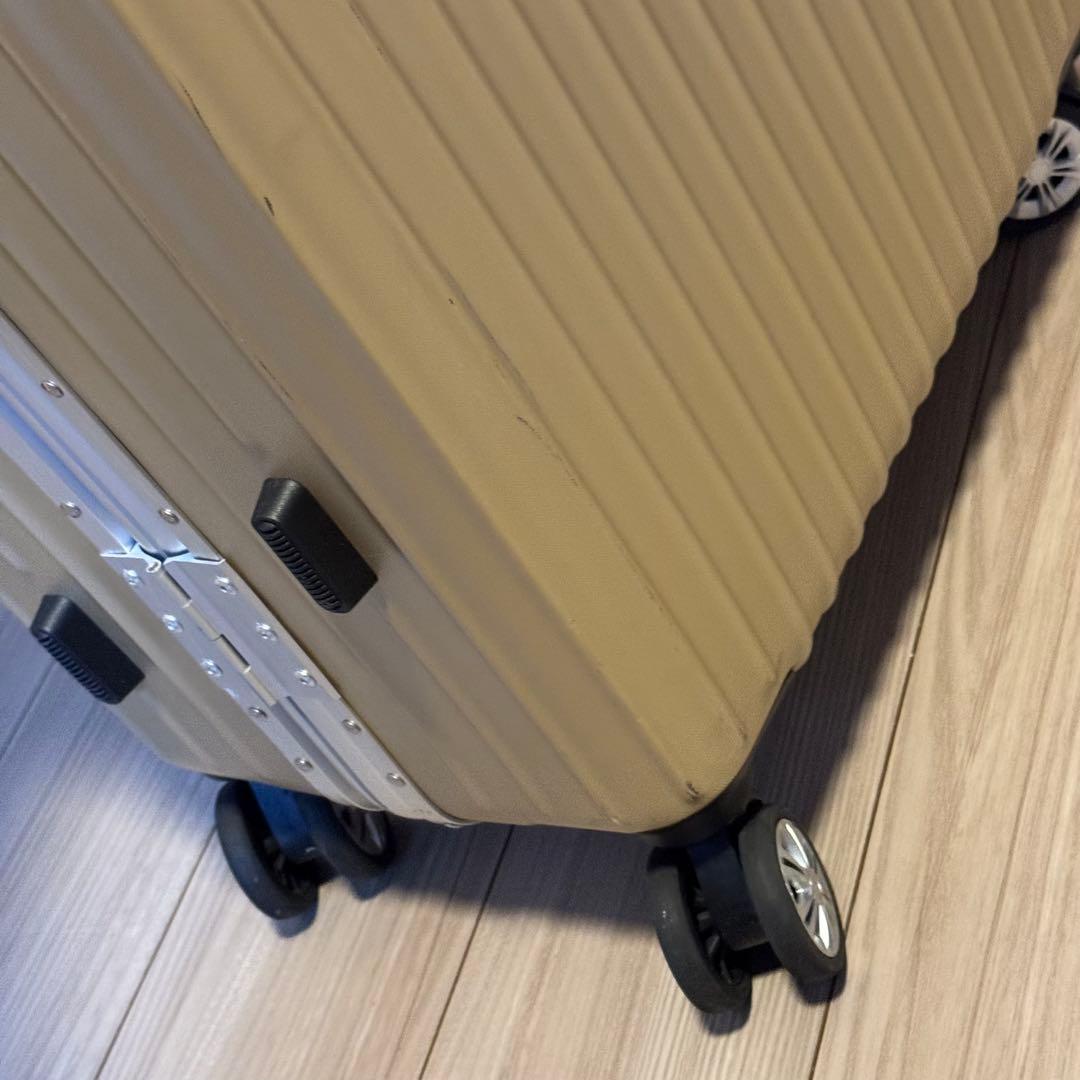 VARNIC ゴールド キャリーケース Mサイズ (73L) スーツケース