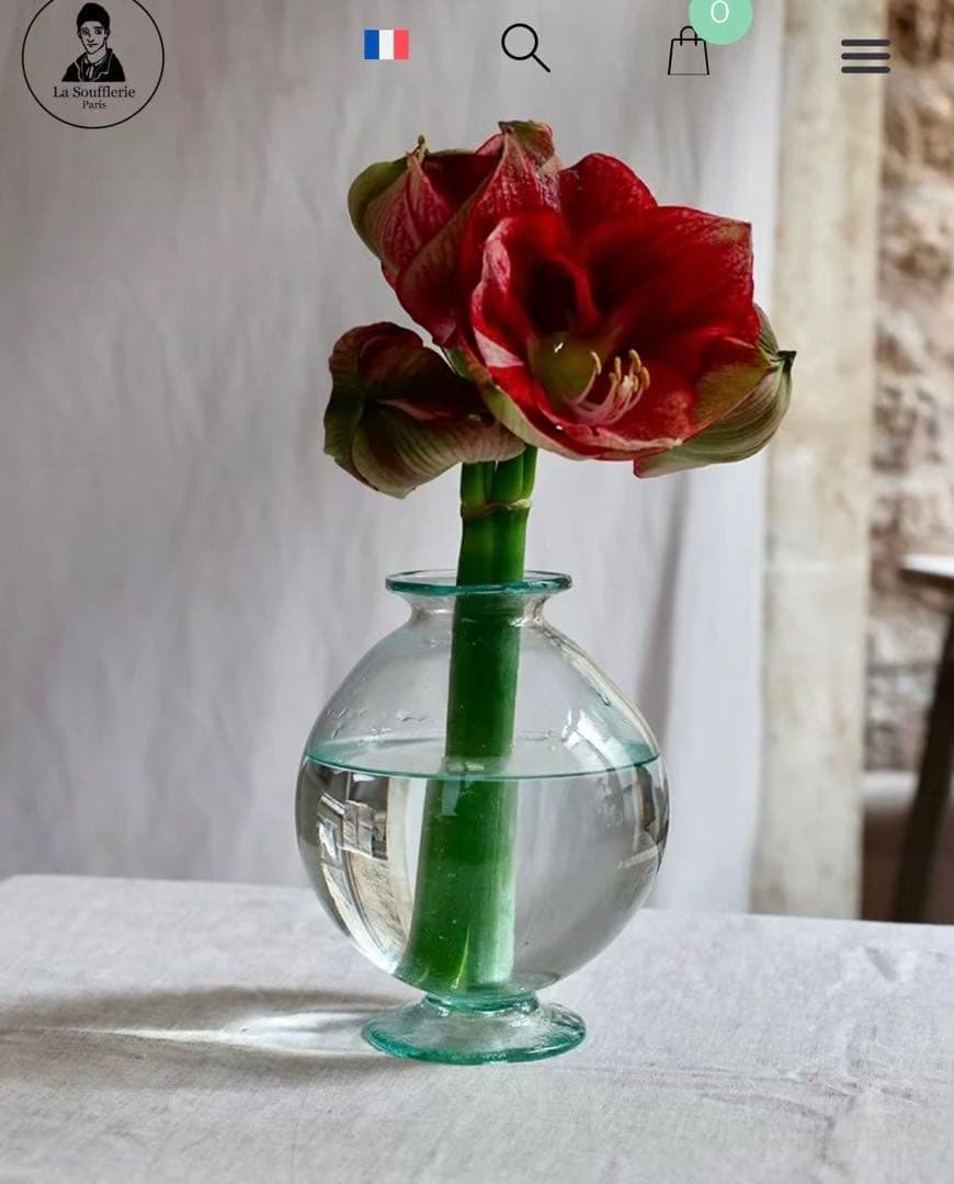 ラ・スフルリー　花瓶　フラワーベース