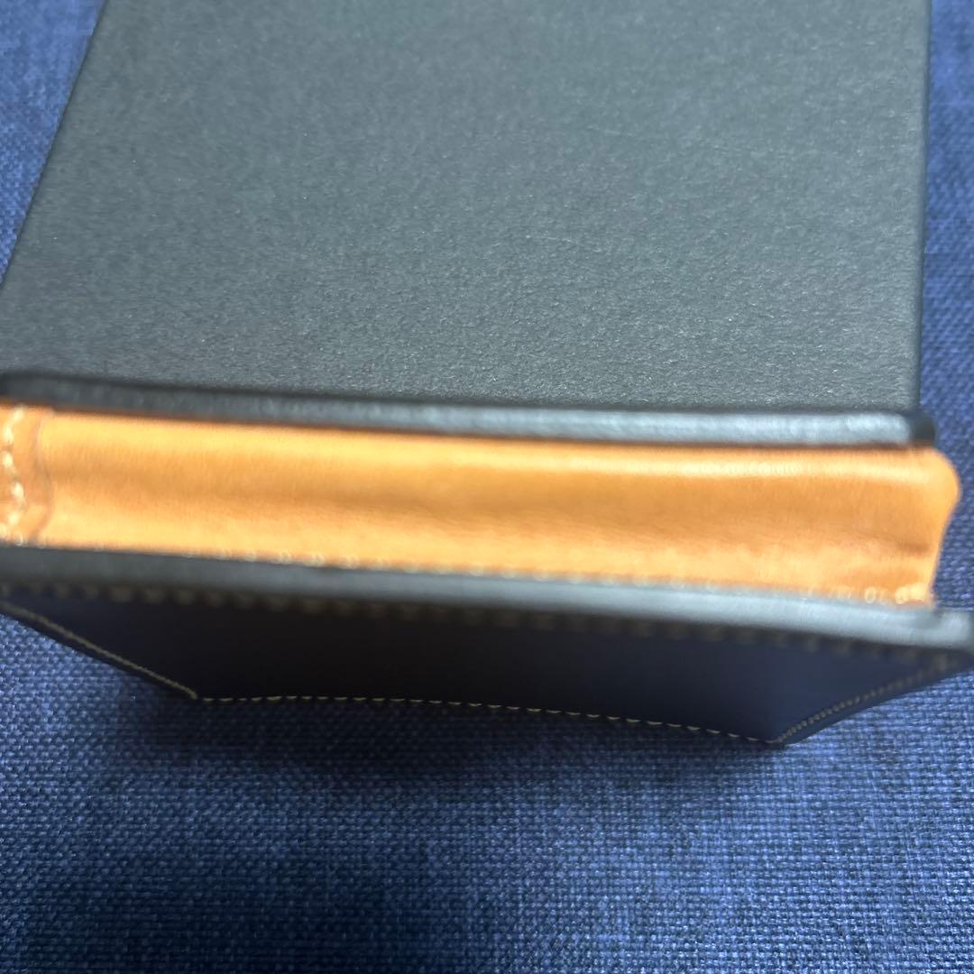 万双 コードバン ボックス ネイビー