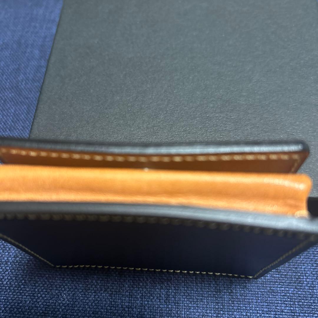 万双 コードバン ボックス ネイビー