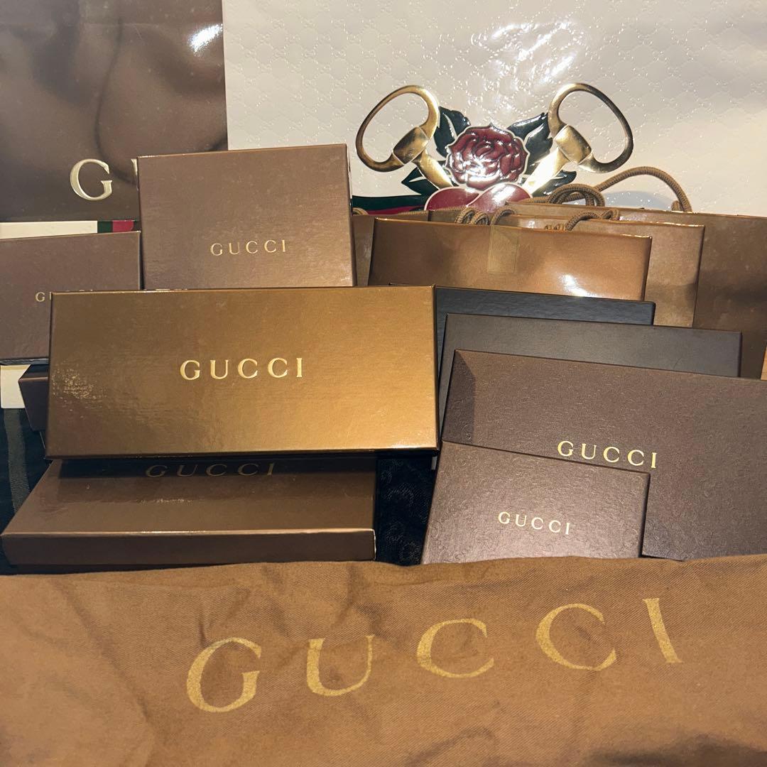 ハイブラ　空箱　グッチ　まとめ売り　 GUCCI 箱　袋　布付