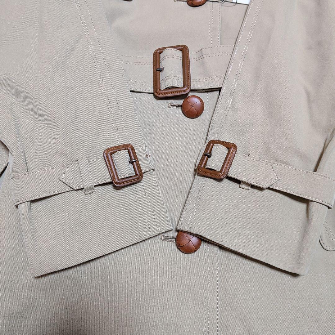 希少✨️胡桃ボタン✨️サンヨー 100年コート 未使用タグ付 ライナー付 日本製