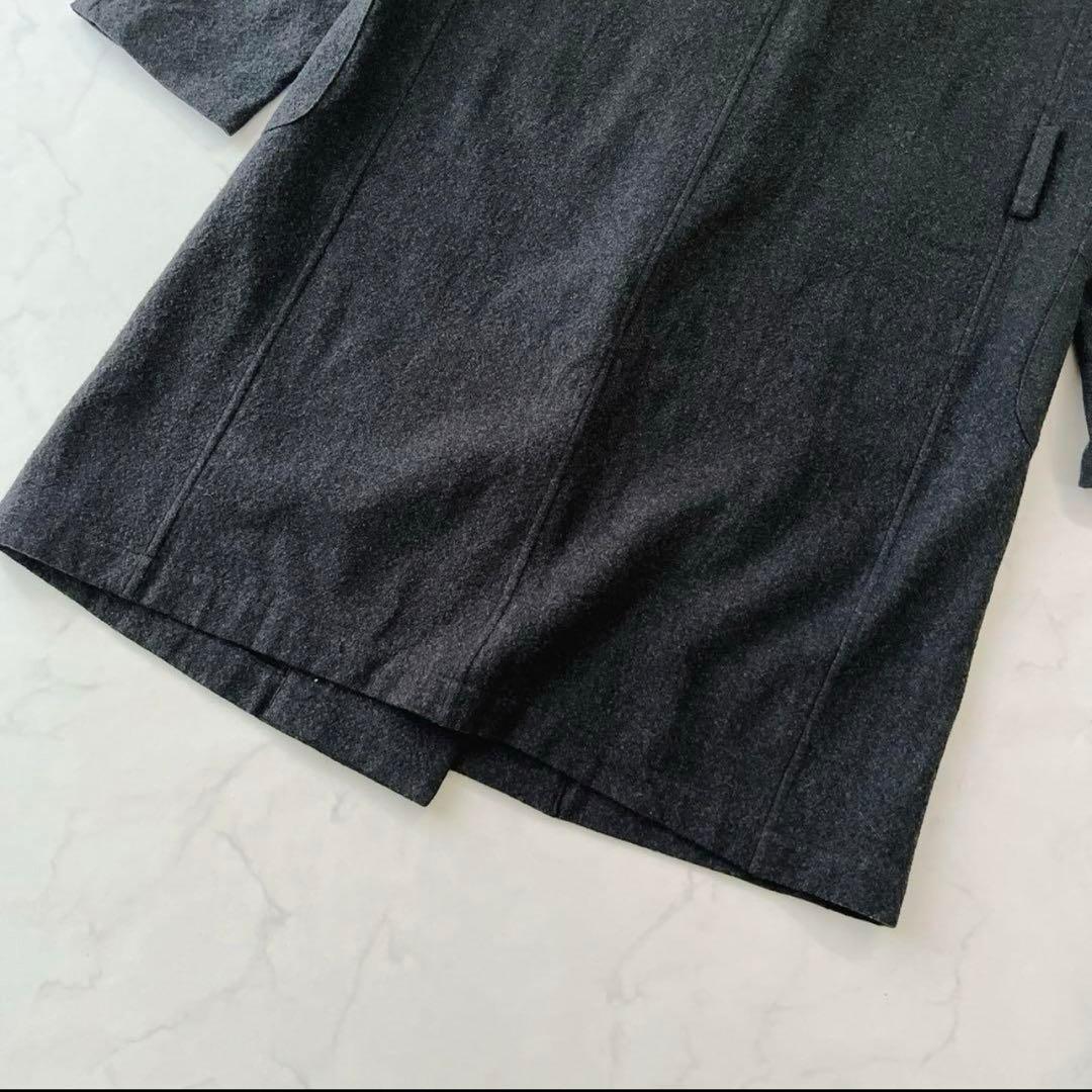 ARTS&SCIENCE ダークグレー チェスターコート