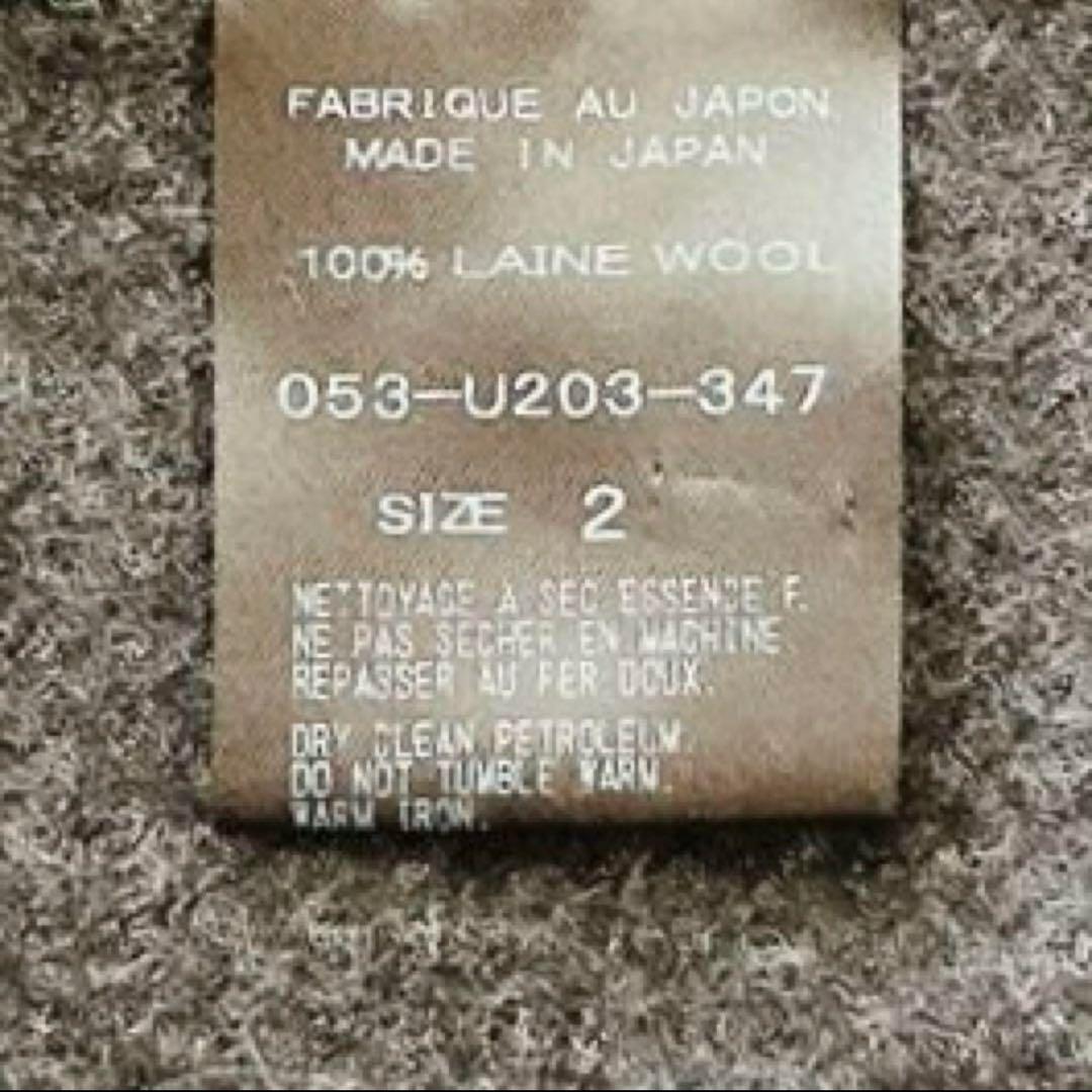 ARTS&SCIENCE ダークグレー チェスターコート