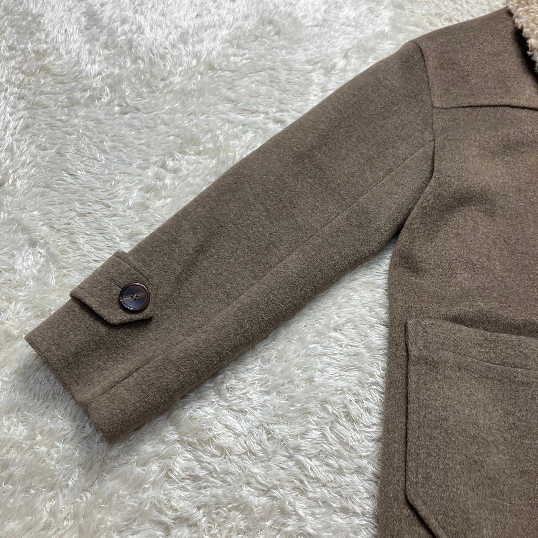 美品✨　Fano Studios ボアカラー ダッフルコート　ロング