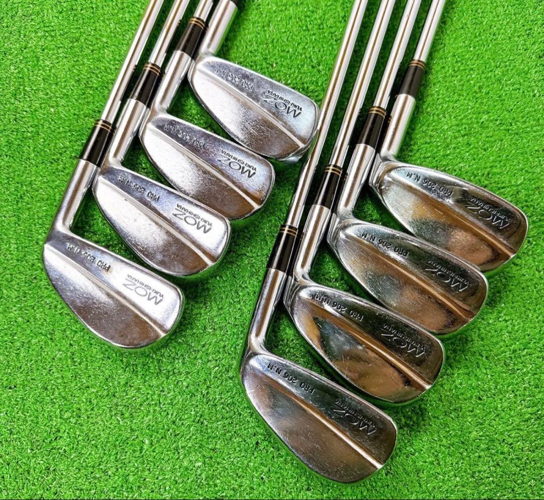 【超希少】 石原ゴルフ MOZ PRO 206 DG S200 アイアンセット