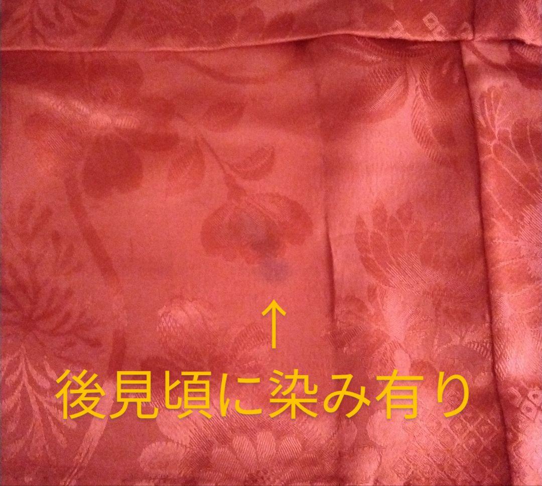 正絹ちりめん時代物　女の子の小振り袖　長襦袢付き