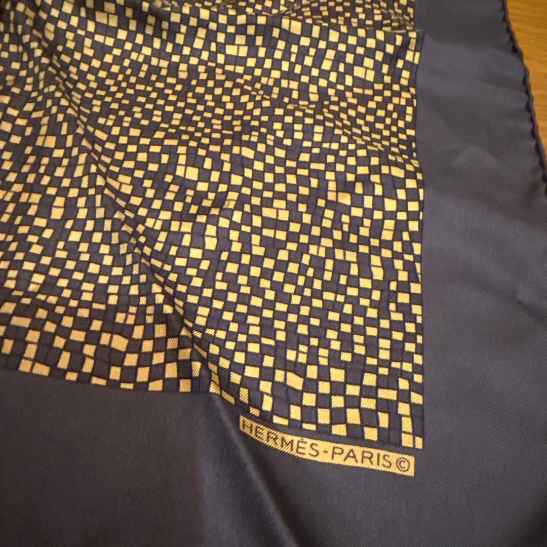 HERMES ネクタイ＆ポケットチーフ