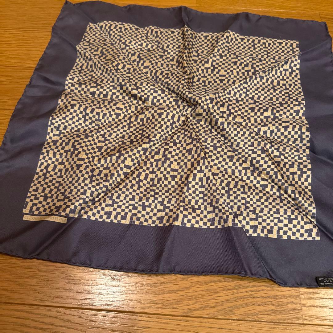 HERMES ネクタイ＆ポケットチーフ