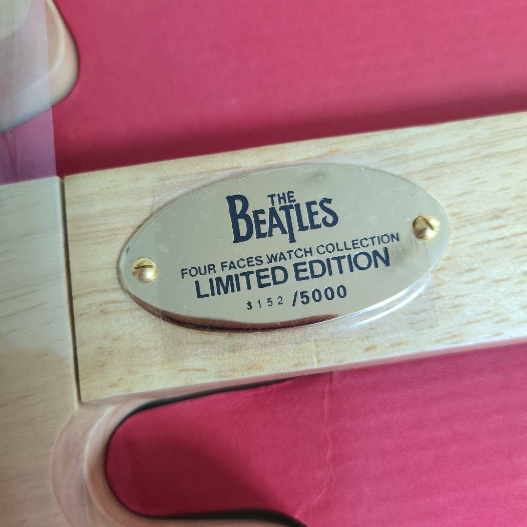 The Beatles 5000本限定版 ギター型メンバー4本腕時計