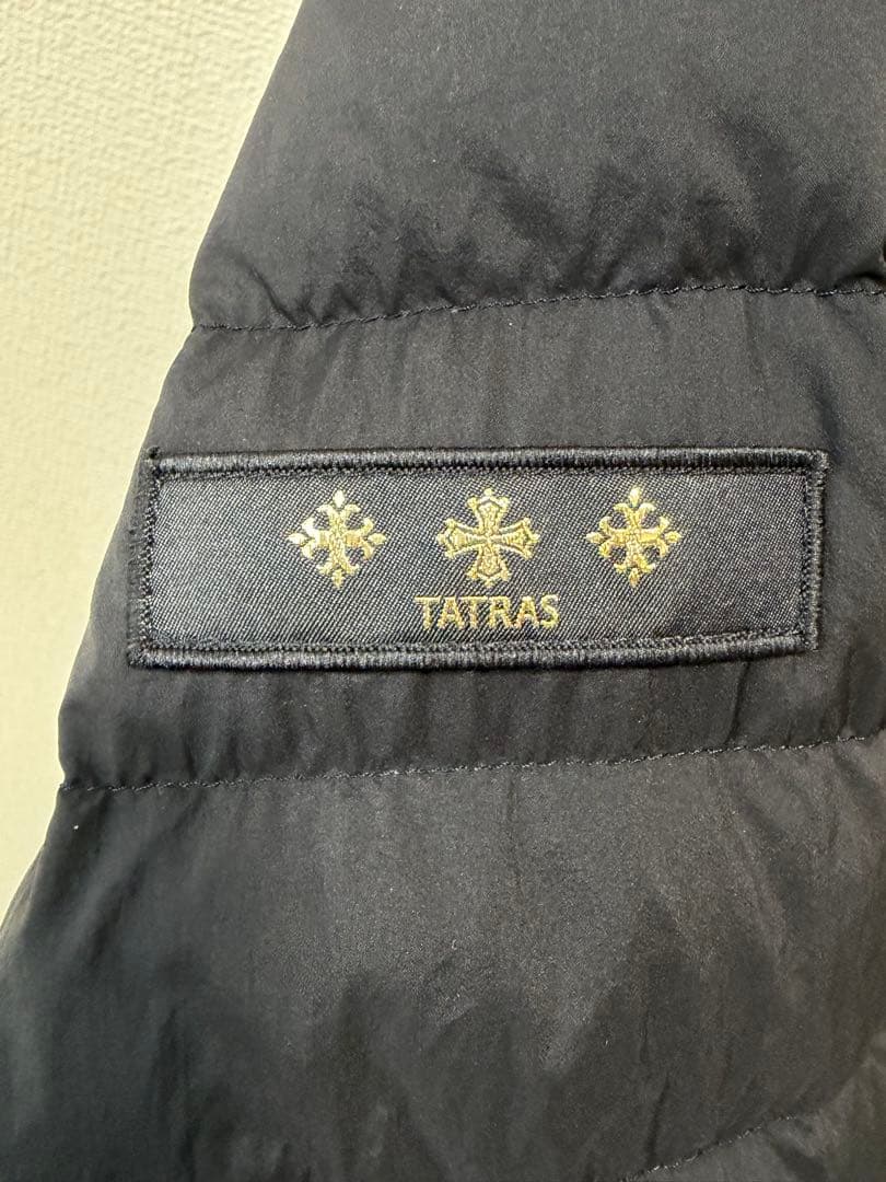 TATRAS ジャケット NOKO ノーカラー ライトダウン ショート丈