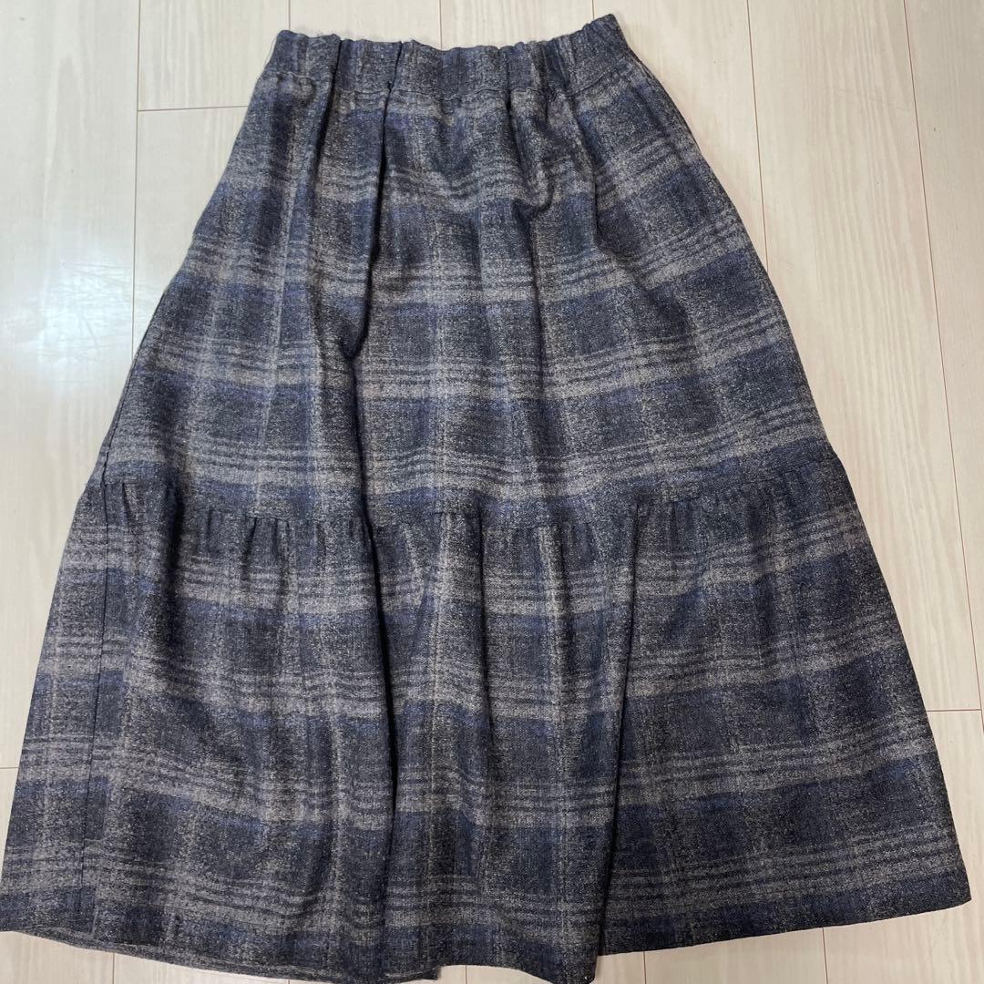 2024AW～45R ジャージフラノのスカート（フリーサイズ）
