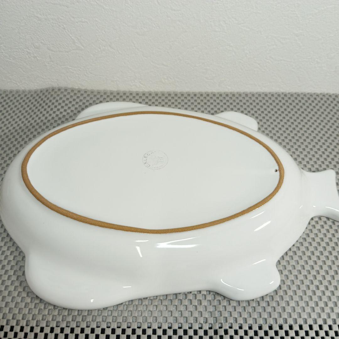 Caleca カレカ ハンドペイント フィッシュプラッター プレート 2枚セット