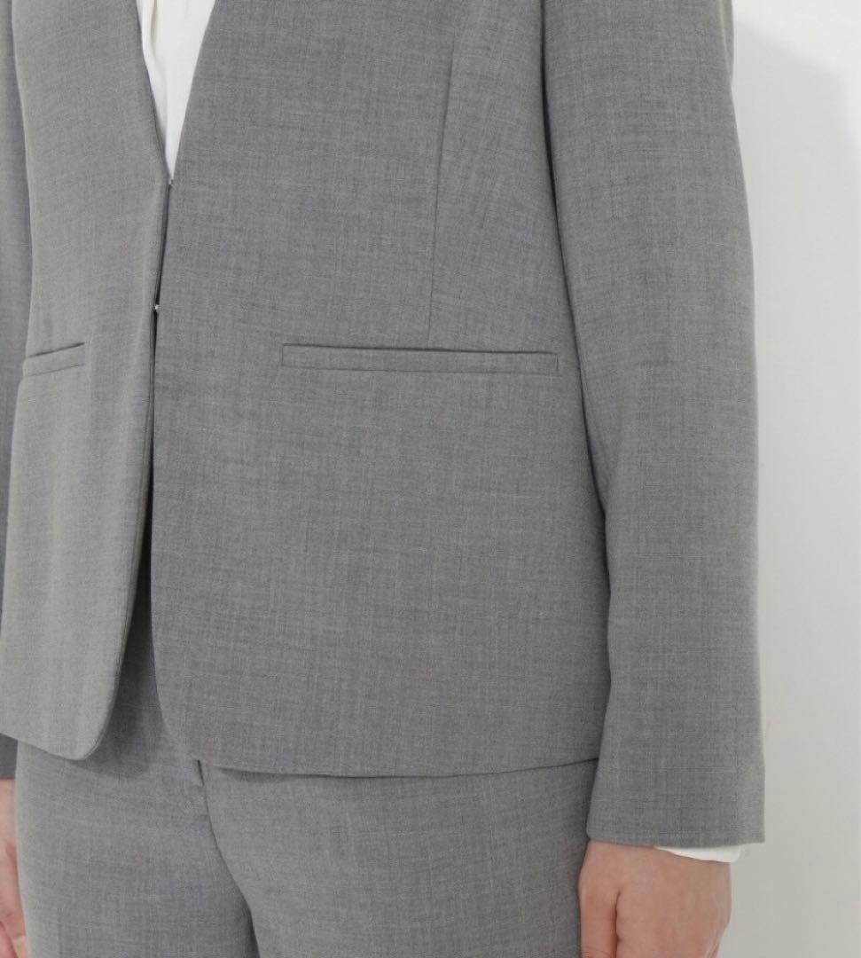 ナチュラルビューティベーシック ノーカラー セットアップ パンツ