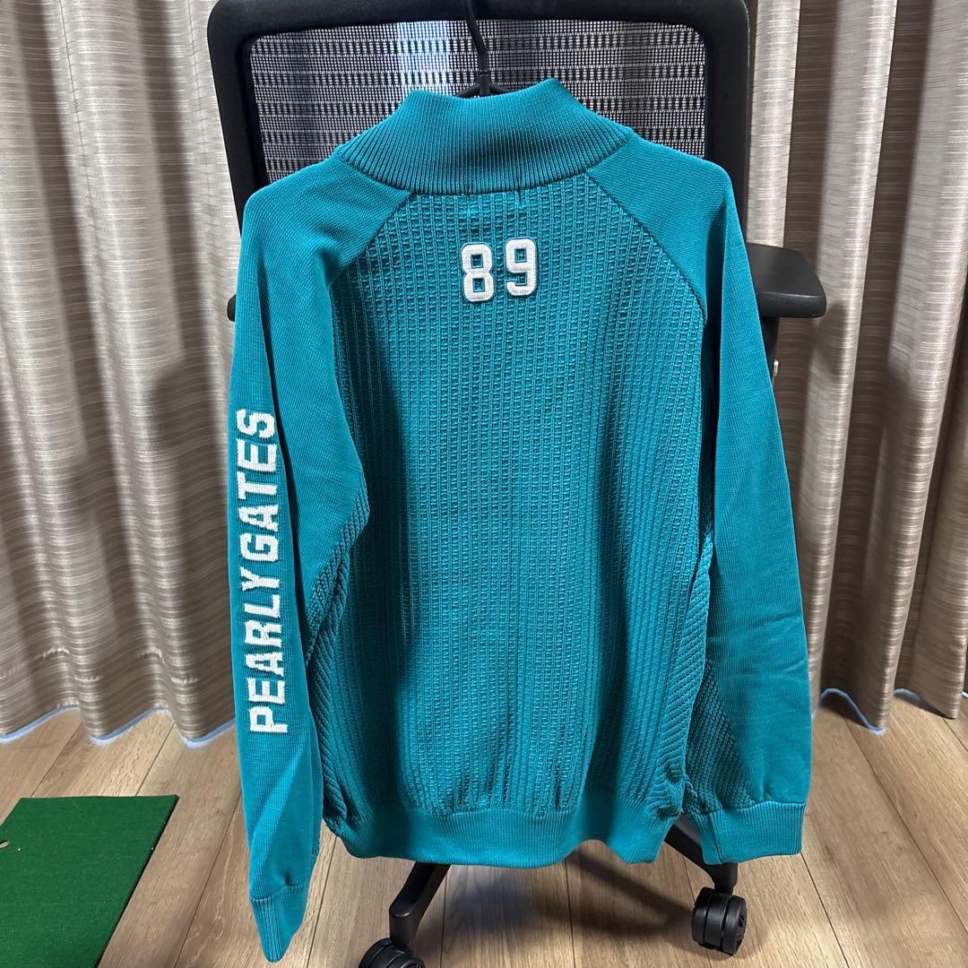 【美品】PEARLY GATES ジップアップセーター メイドインジャパン