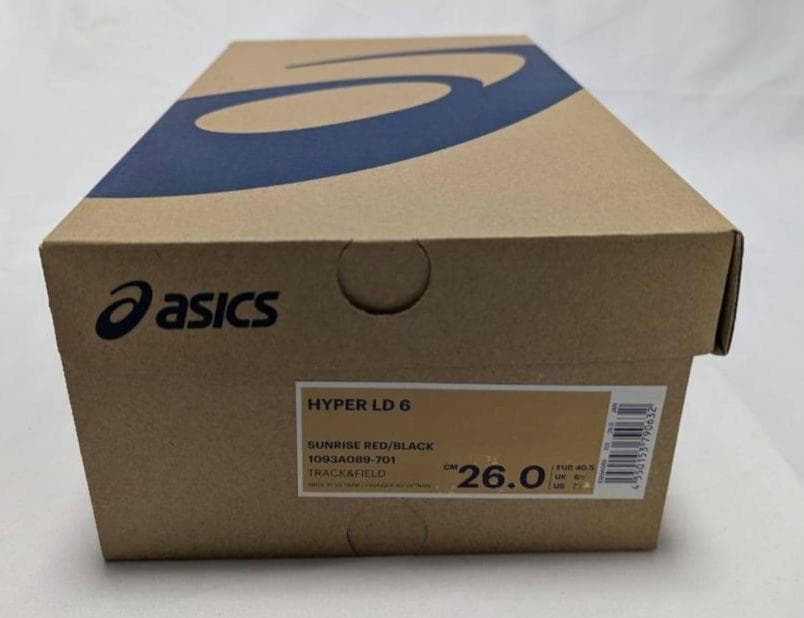 [アシックス] 陸上スパイク HYPER LD 6 701 26.0 cm 2E