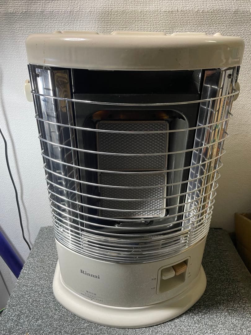 リンナイ　R-852PMS3-402　都市ガス　19年製　ガスストーブ