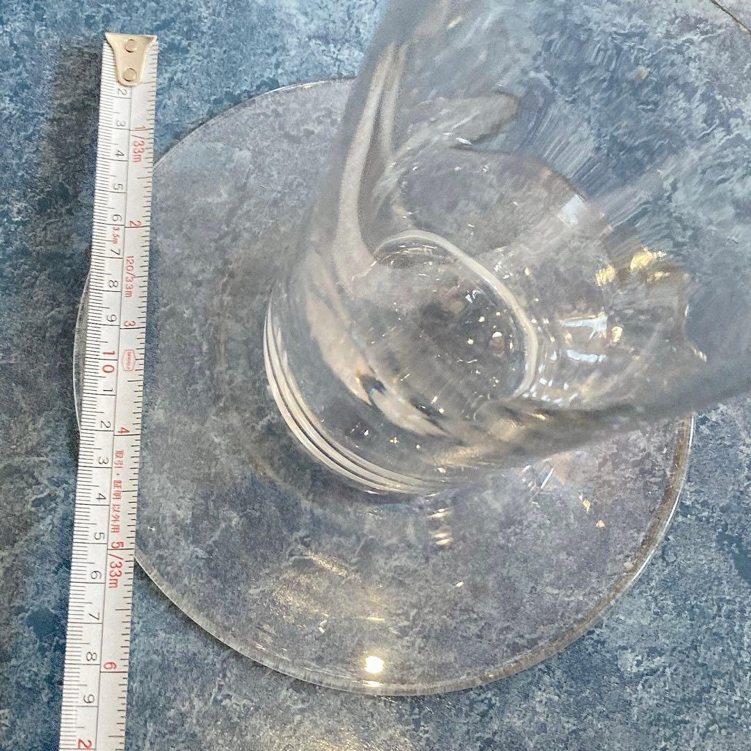 【 高さ66cm！ 】 ビッグサイズ ガラス 花瓶 フラワーベース