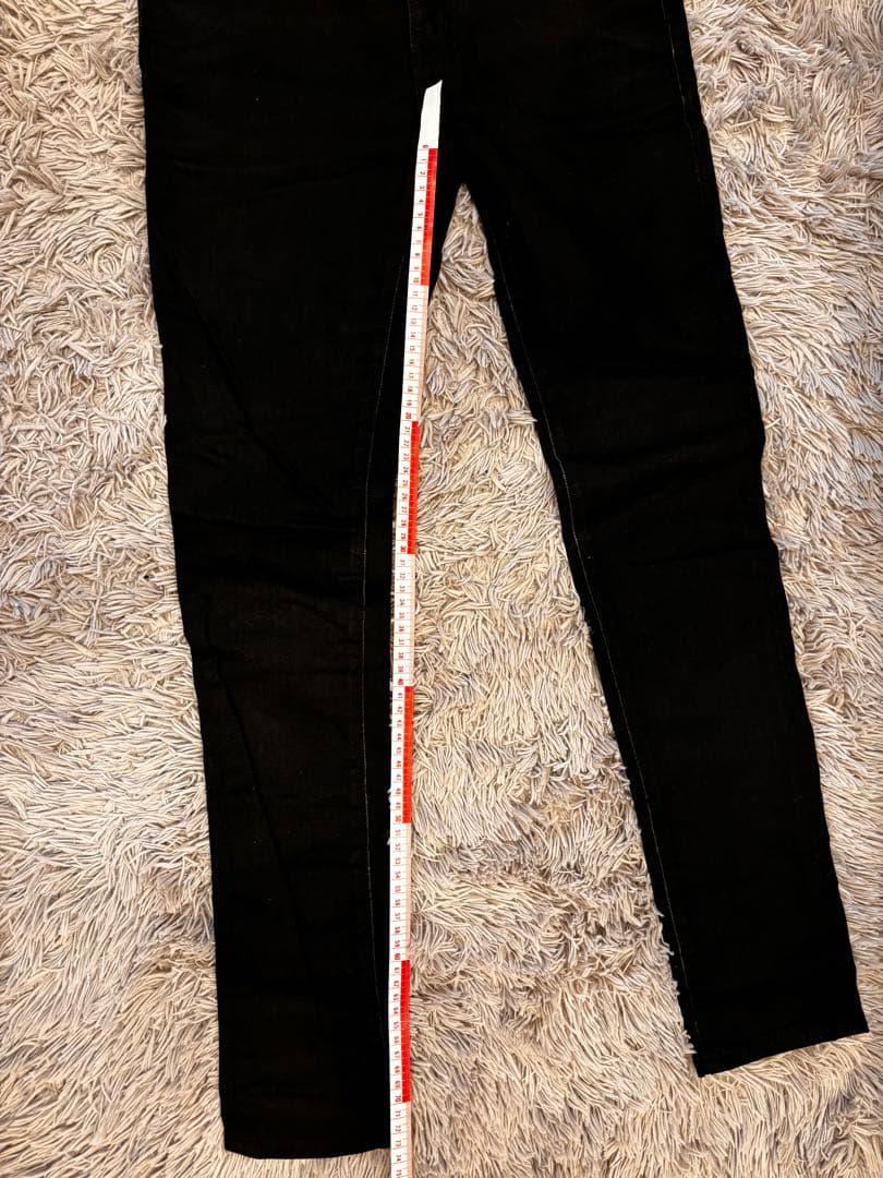 【エディスリマン】 SAINT LAURENT ブラックスキニーデニム