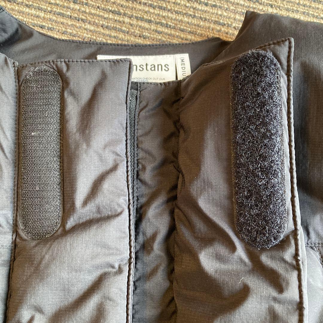 nagonstansナゴンスタンス　PERTEXダウンノーカラーベスト