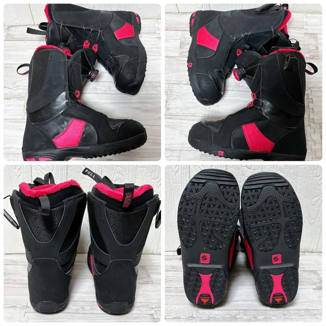 DEATHLABEL スノーボード レディースセット 142cm 24.5