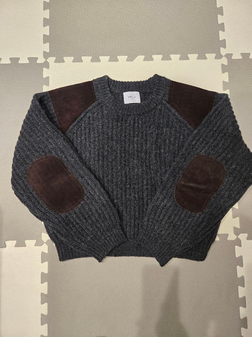トップス Nokcha vintage like accent knit