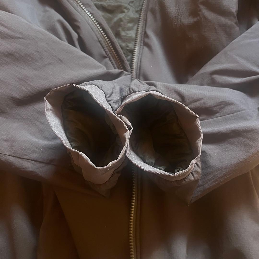 ARC'TERYX アークテリクス アトムlt フーディ ブラック 刺繍ロゴ S