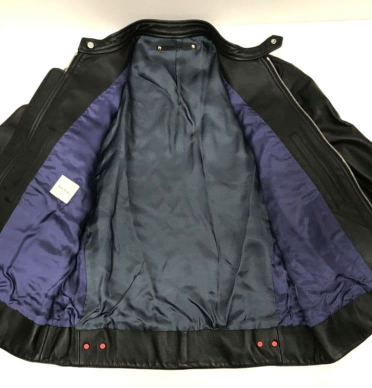 Paul Smith　ラムレザー シングルライダース　67250430M02S