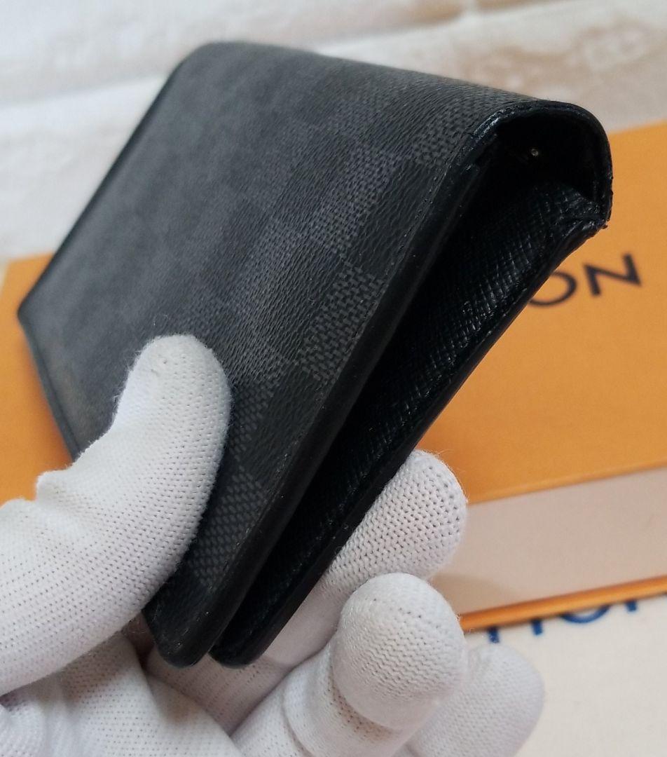 LOUIS VUITTON ダミエ グラフィット ポルトフォイユブラザ 長財布