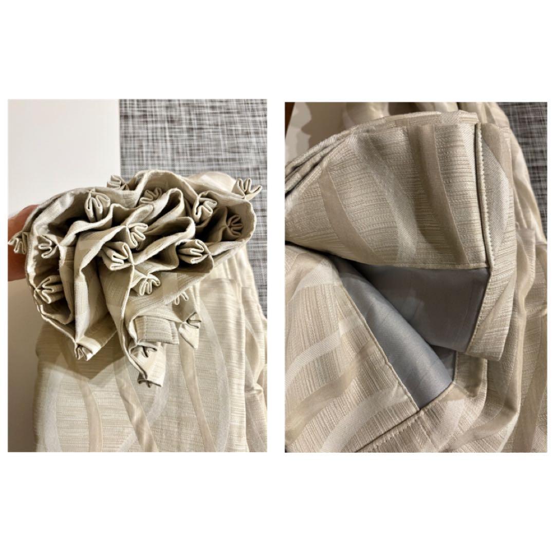 【良品✨】ニトリ カーテン+レースカーテン セット　 236cm x 208cm