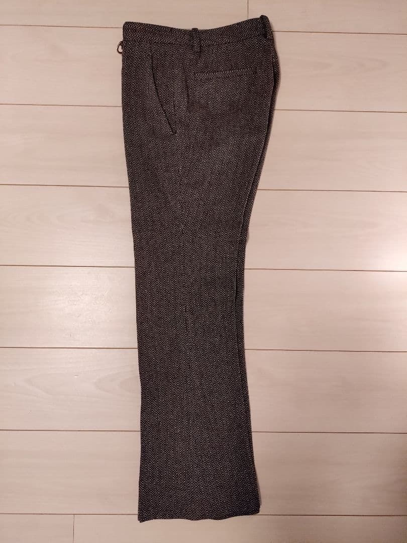 ★美品★ GUCCI グレー ツイード パンツ スーツ