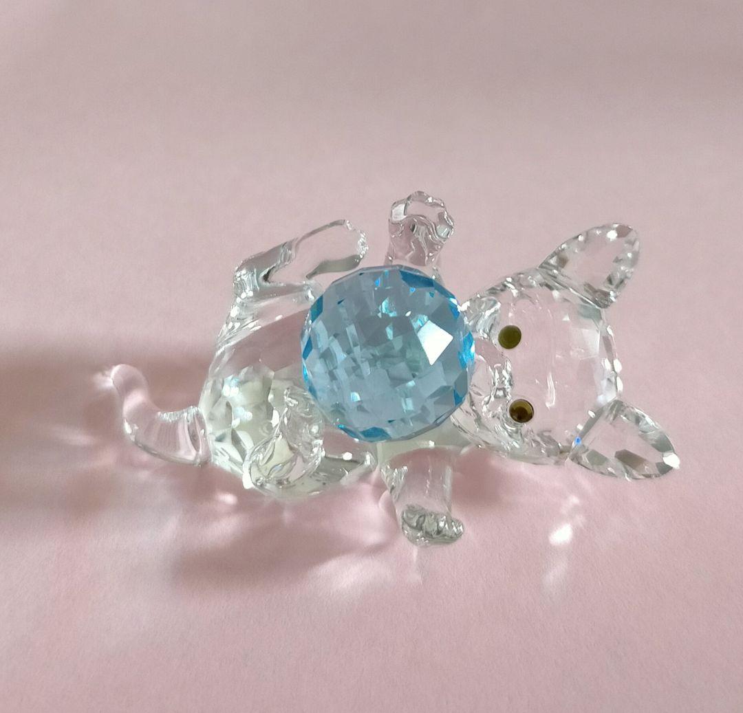 スワロフスキー Swarovski クリスタル 廃盤品 子ネコ