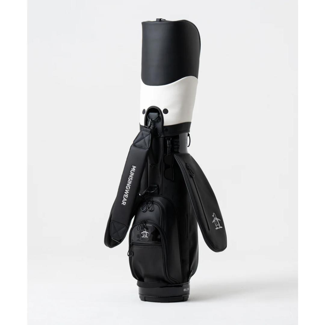 【世界限定100本】黒いペンギンキャディバッグ　マンシングウエア