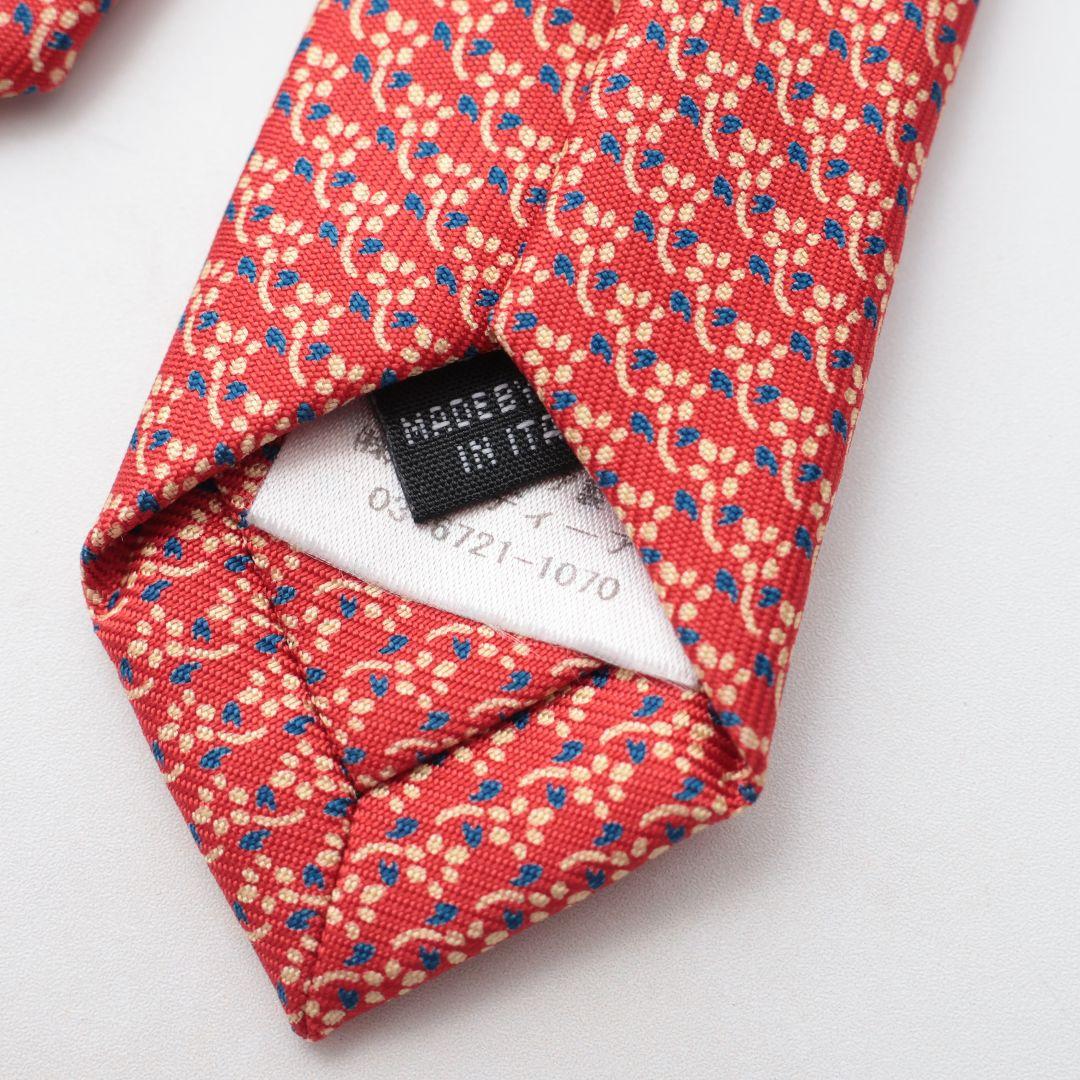 マリネッラ 朱色 ネクタイ